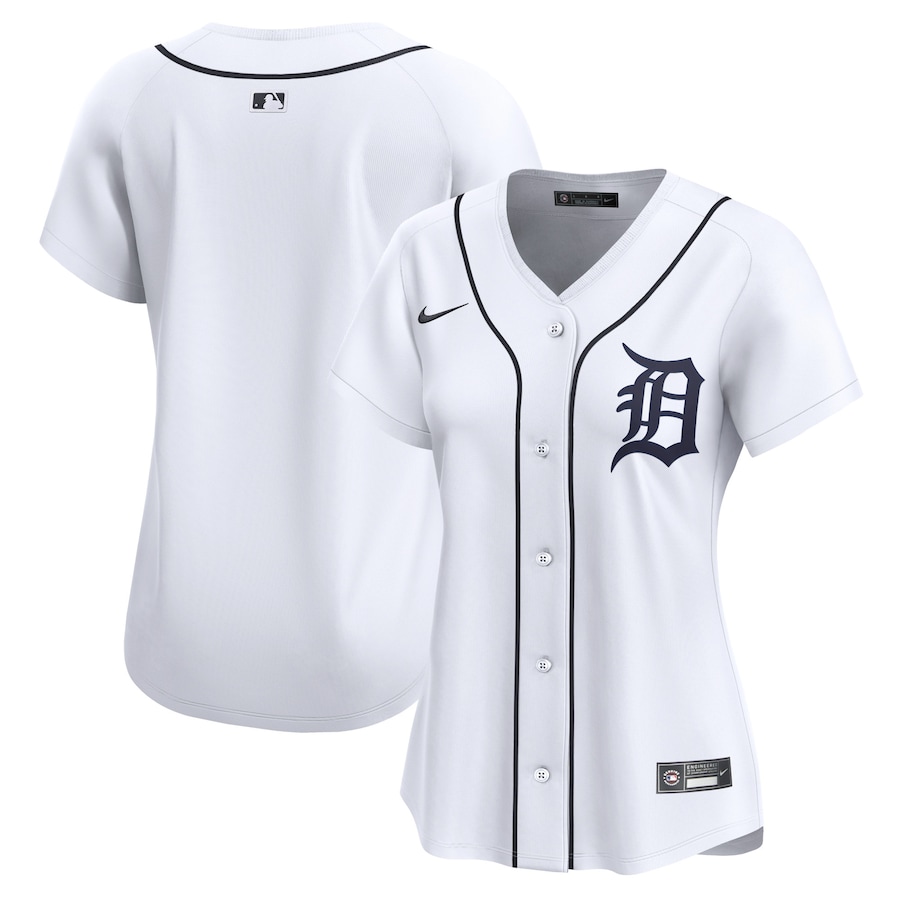 Detroit Tigers Women's Home Limited Jersey White
