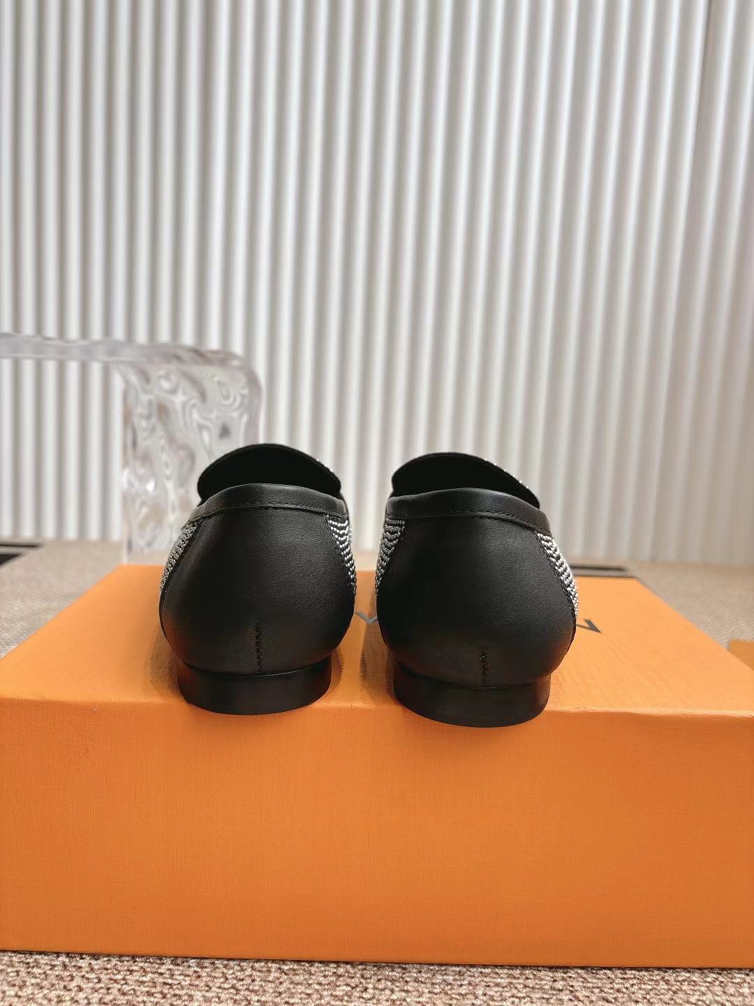 Louis Vuitton Soho Flat Loafer Black