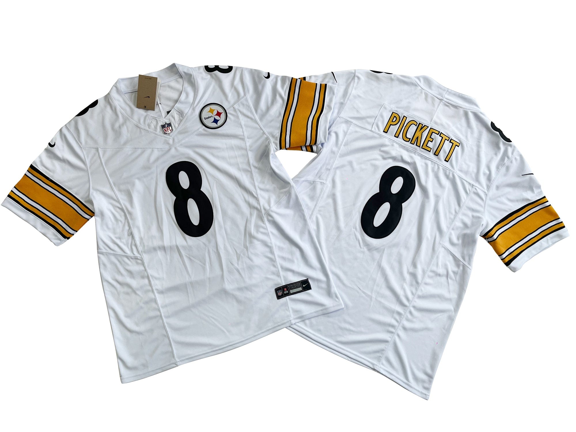 Pittsburgh Steelers 8# Kenny Pickett Nike Vapor F.U.S.E. Limited Jersey