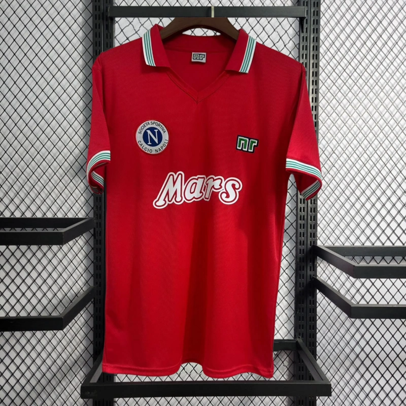 Retro 1988-89 Napoli 2 Away Football jersey retro
