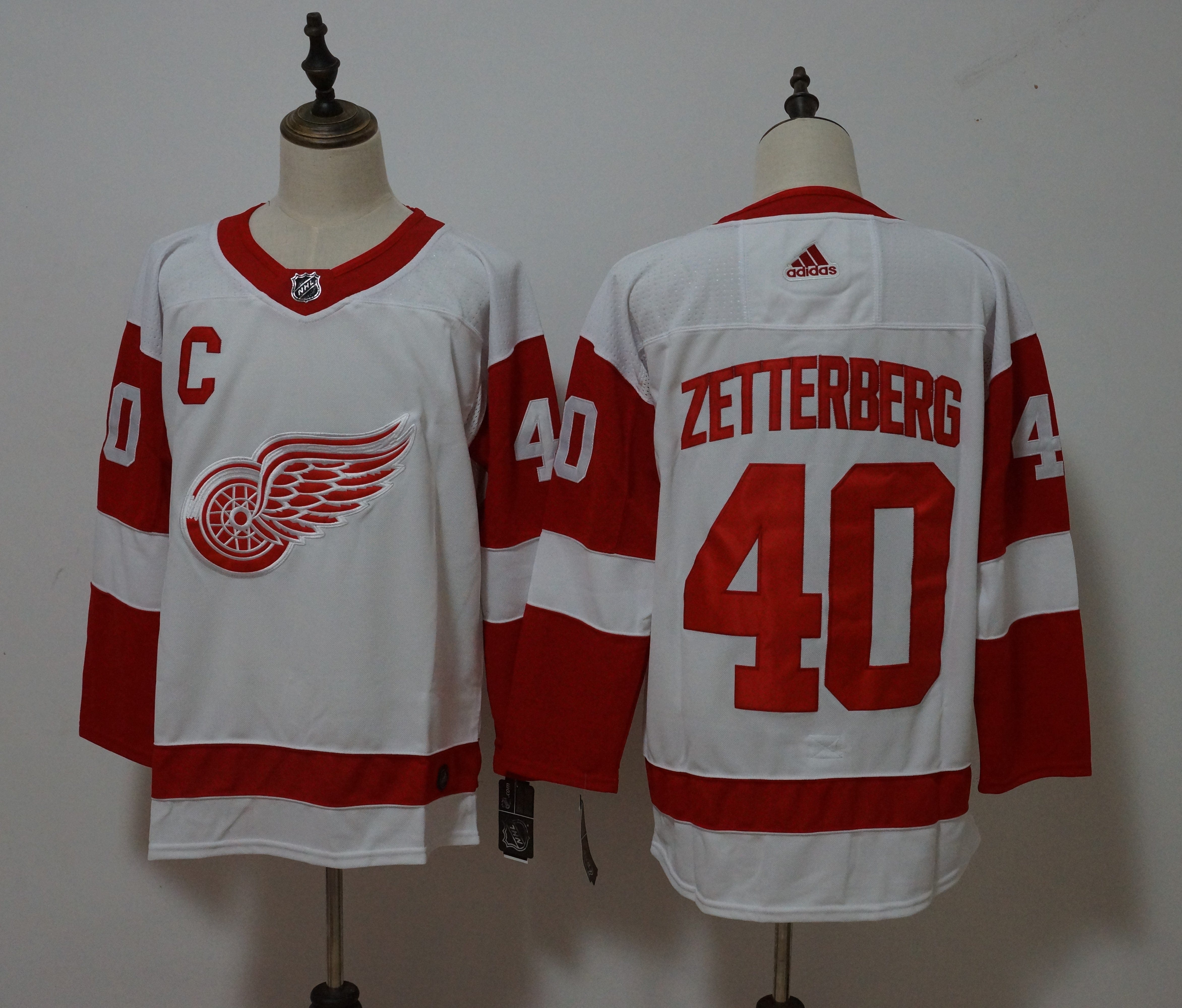 NHL Detroit Red Wings  ZETTERBERG # 40 Jersey
