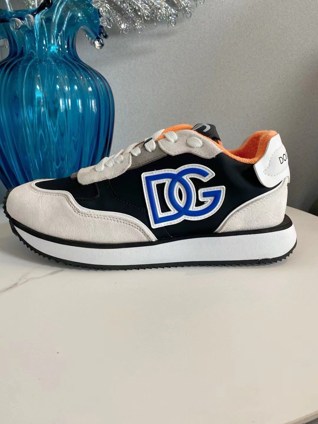 DOLCE & GABBANA Mixed-material DG CUSHION sneakers