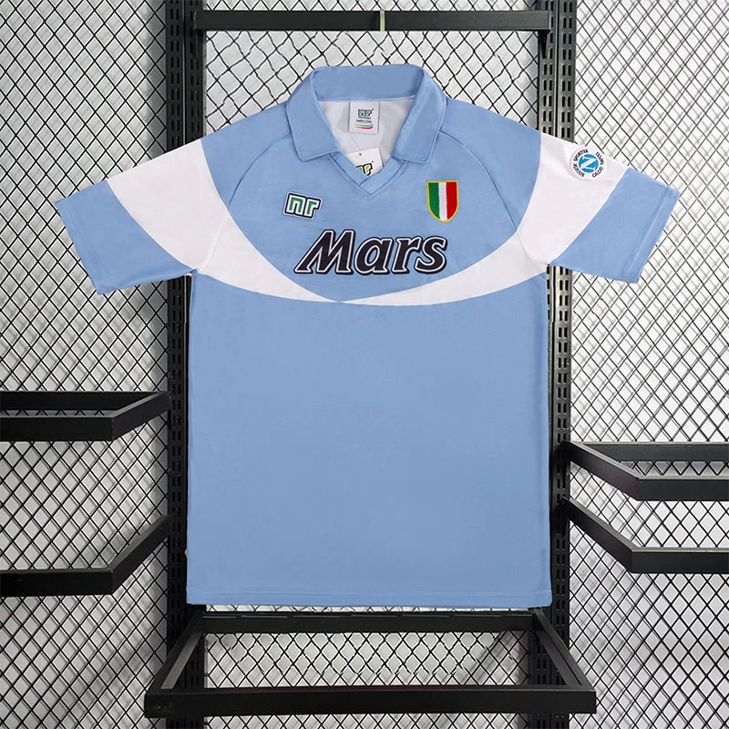 Retro 1990-91 Napoli Home Football jersey retro