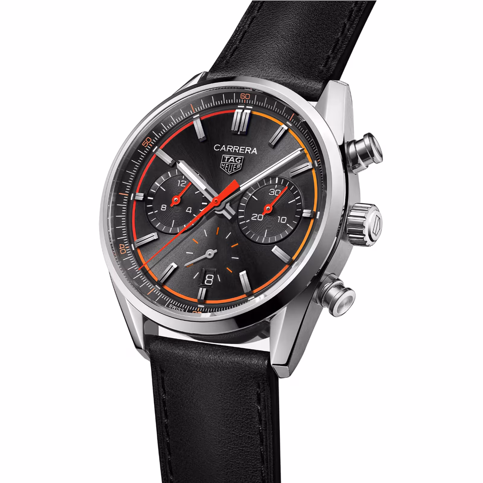 TAG Heuer Carrera Chronograph 42mm Mens Watch Black CBN201C.FC6542