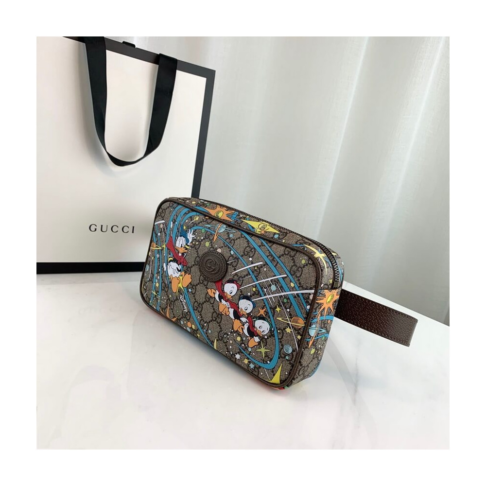 Disney x Gucci Donald Duck Print Belt Bag