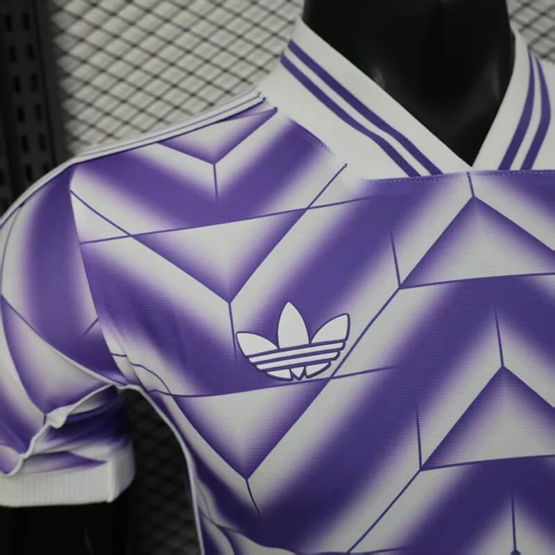 Real Madrid Lifestyler Purple Jersey Player Version