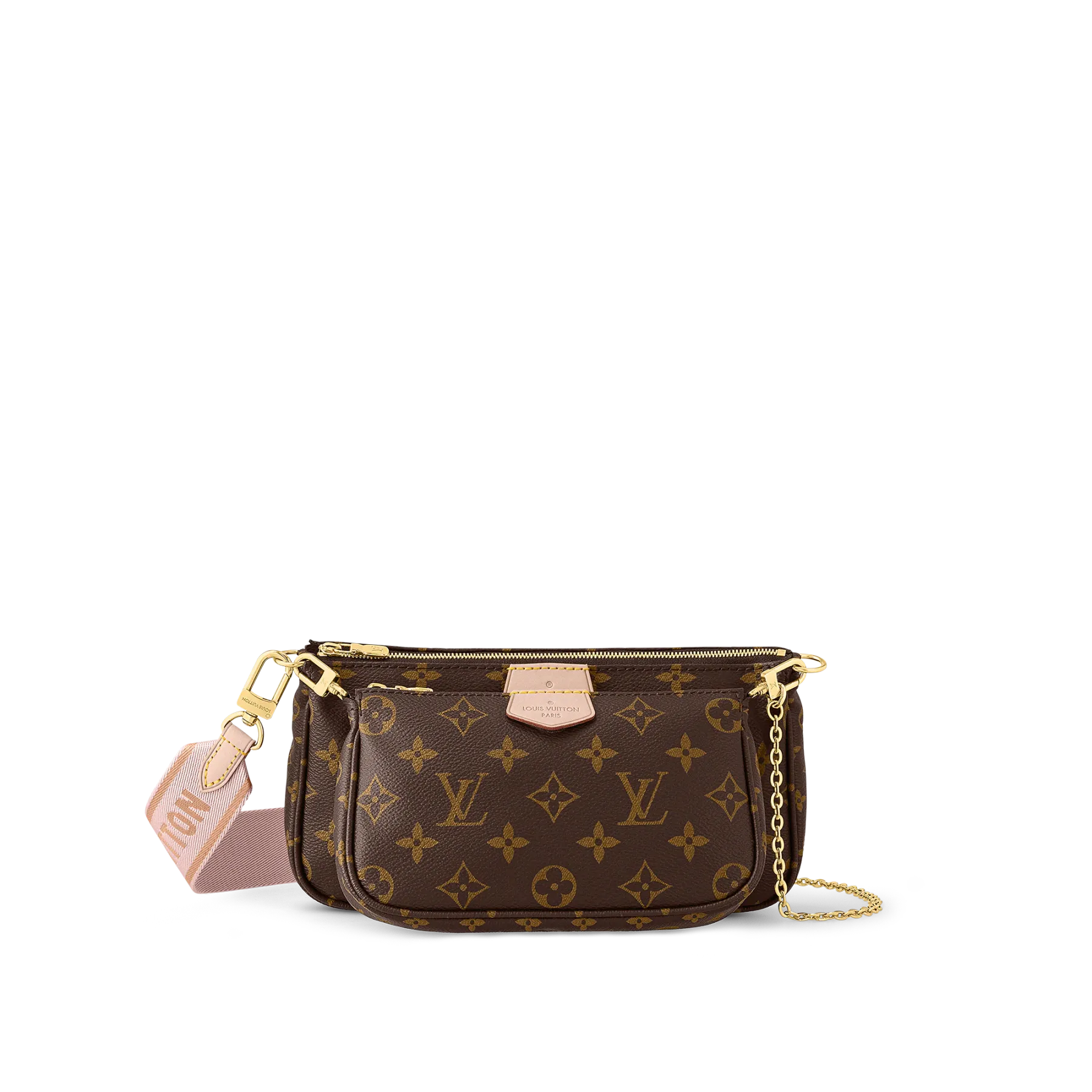 Louis Vuitton Multi Pochette Accessoires Monogram – Women – Handbags Light Pink