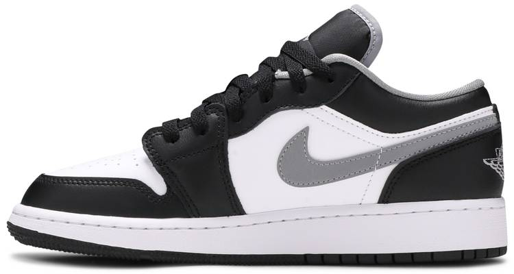 Air Jordan 1 Low GS Black Medium Grey 553560-040