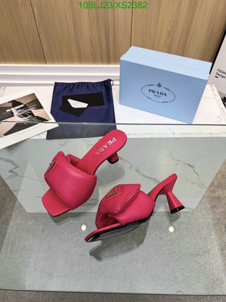 Prada Soft Padded Nappa Sandals