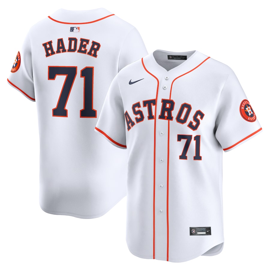 Josh Hader Houston Astros Home Limited Player Jersey White