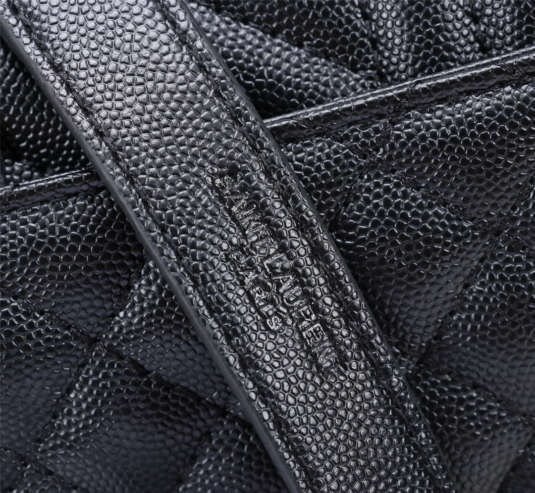 Saint Laurent Envelope Small Bag In Mix Matelasse Grain De Poudre Embossed Black Silver