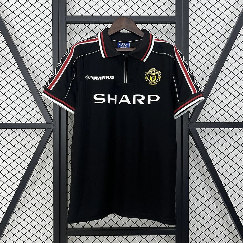 Retro 1998-99 Manchester United Away Football jersey retro