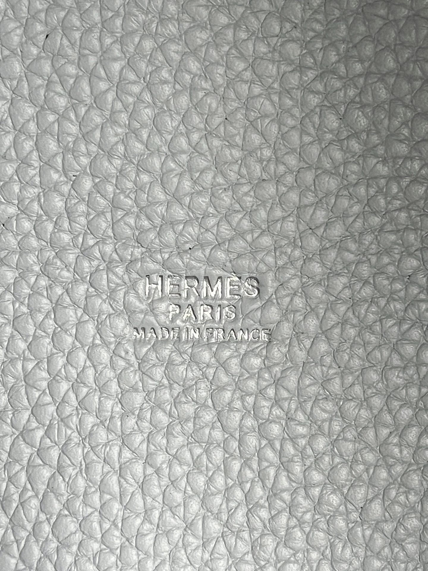 Hermes Picotin Lock 18Cm Gris Pale