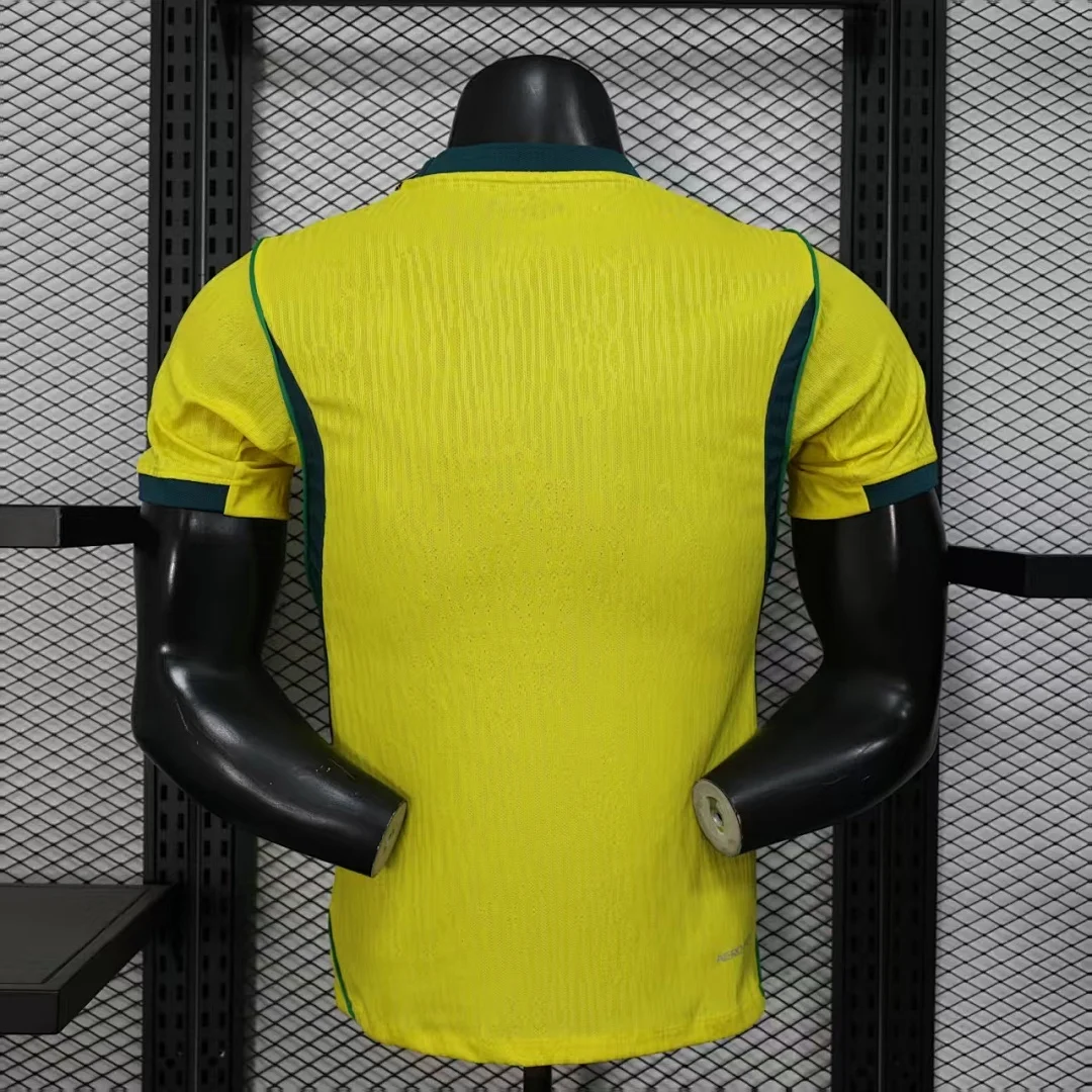 World Cup 2026 Brazil Team Home Football Jersey Player Version