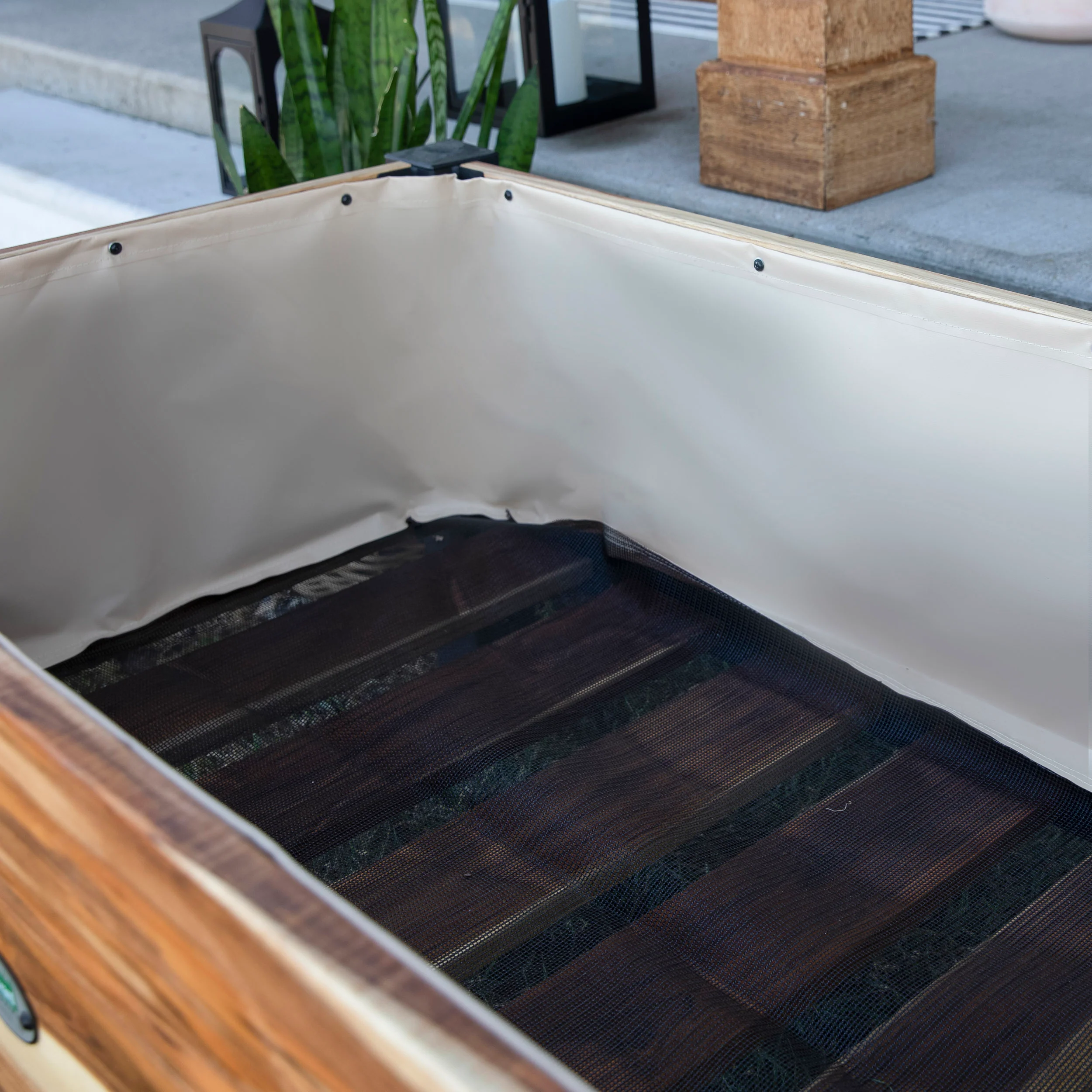 Planter 100% Authentic Teak Wood