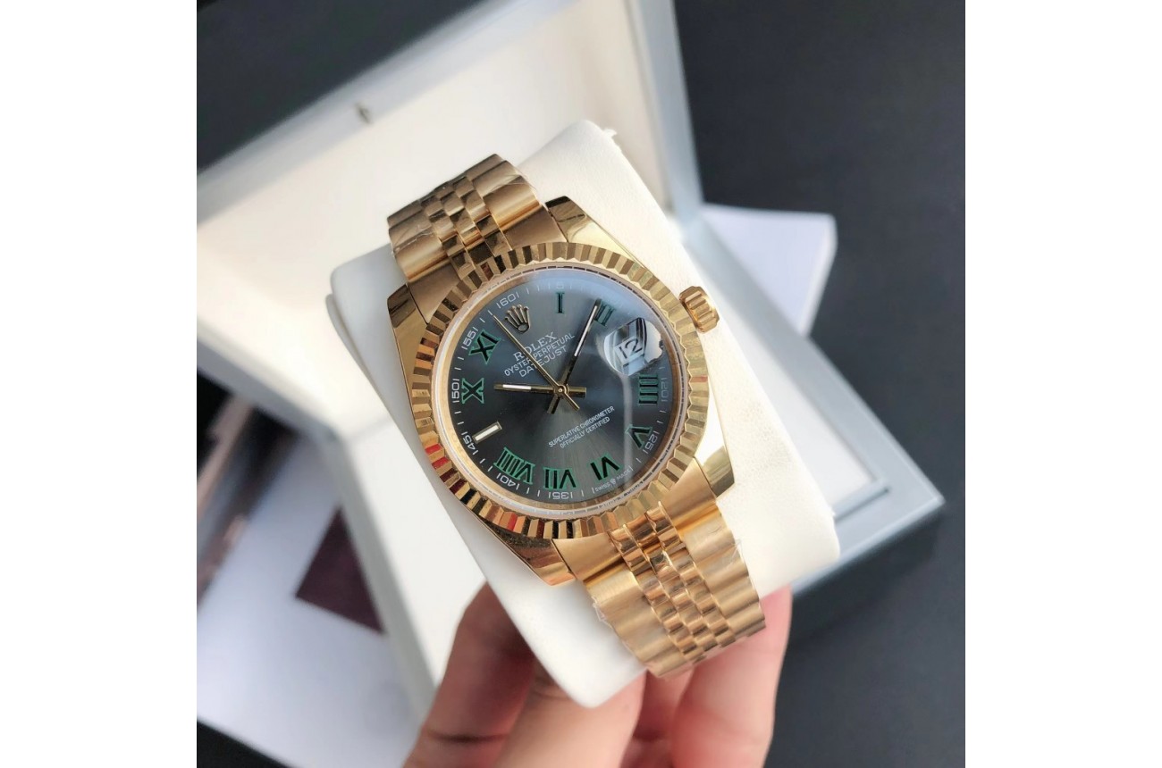 Rolex Datejust 36/28mm RG/RG Jubilee Bracelet