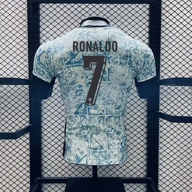 Player 2024-25 Portugal Euro Away RONALDO BERNARDO G. RAMOS B.FERNANDES PEPE R. LEÃO Football jersey