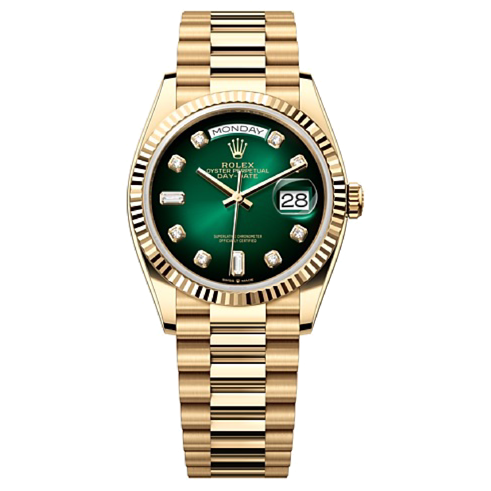 Rolex DAY-DATE Oyster, 36 mm, yellow gold M128238-0069