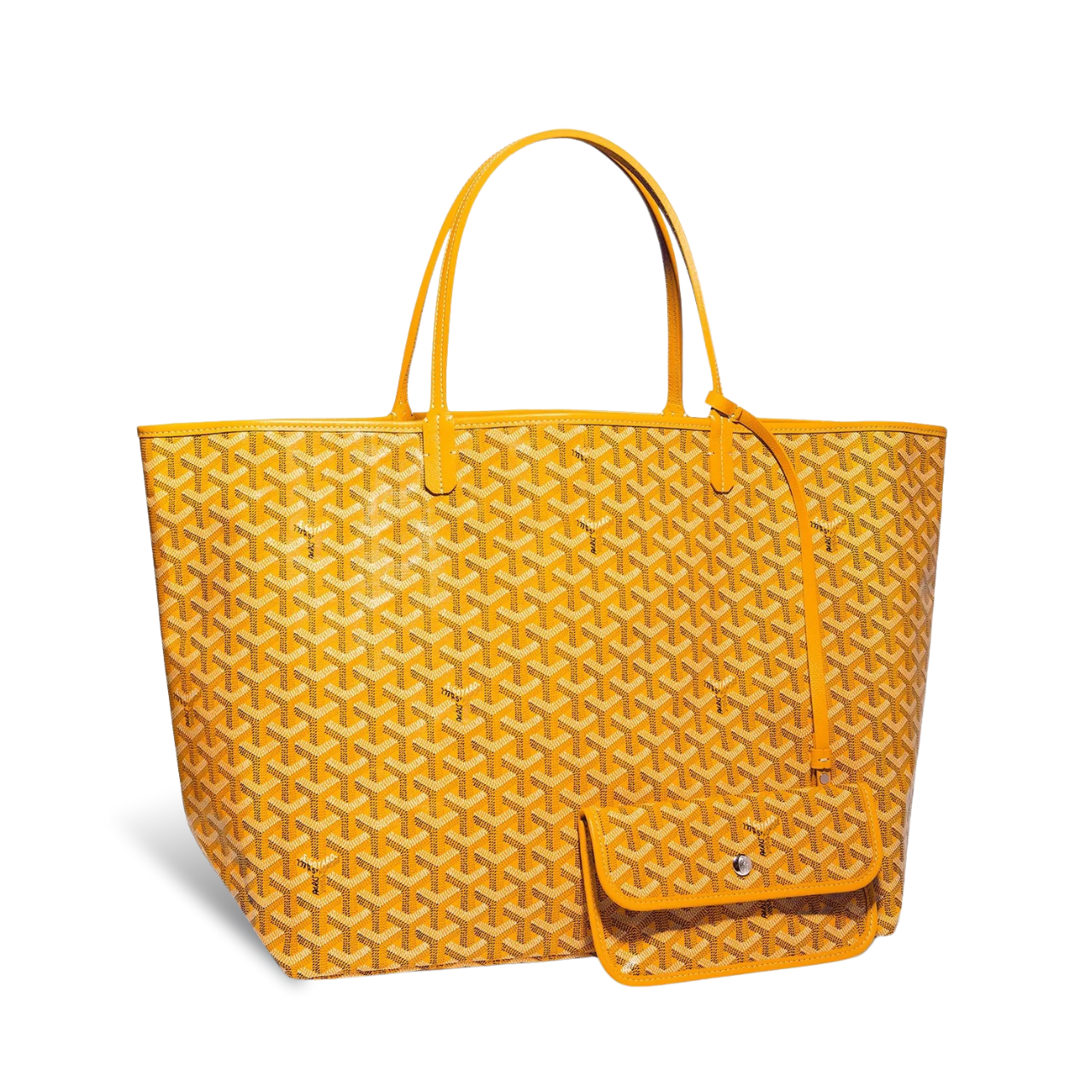 Goyard Saint Louis Gm 40Cm Yellow Canvas