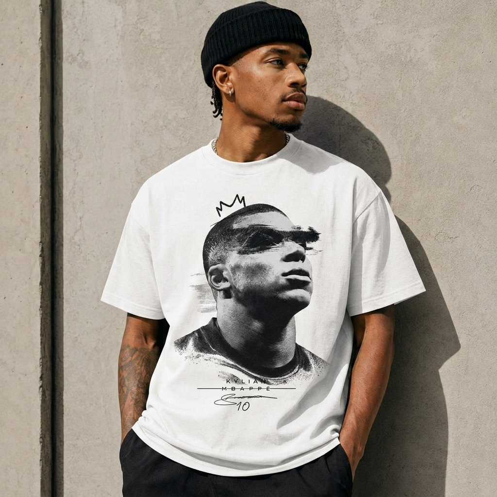 Kylian Mbappé Unisex T-Shirt – Limited-Time Offer – Hot Seller