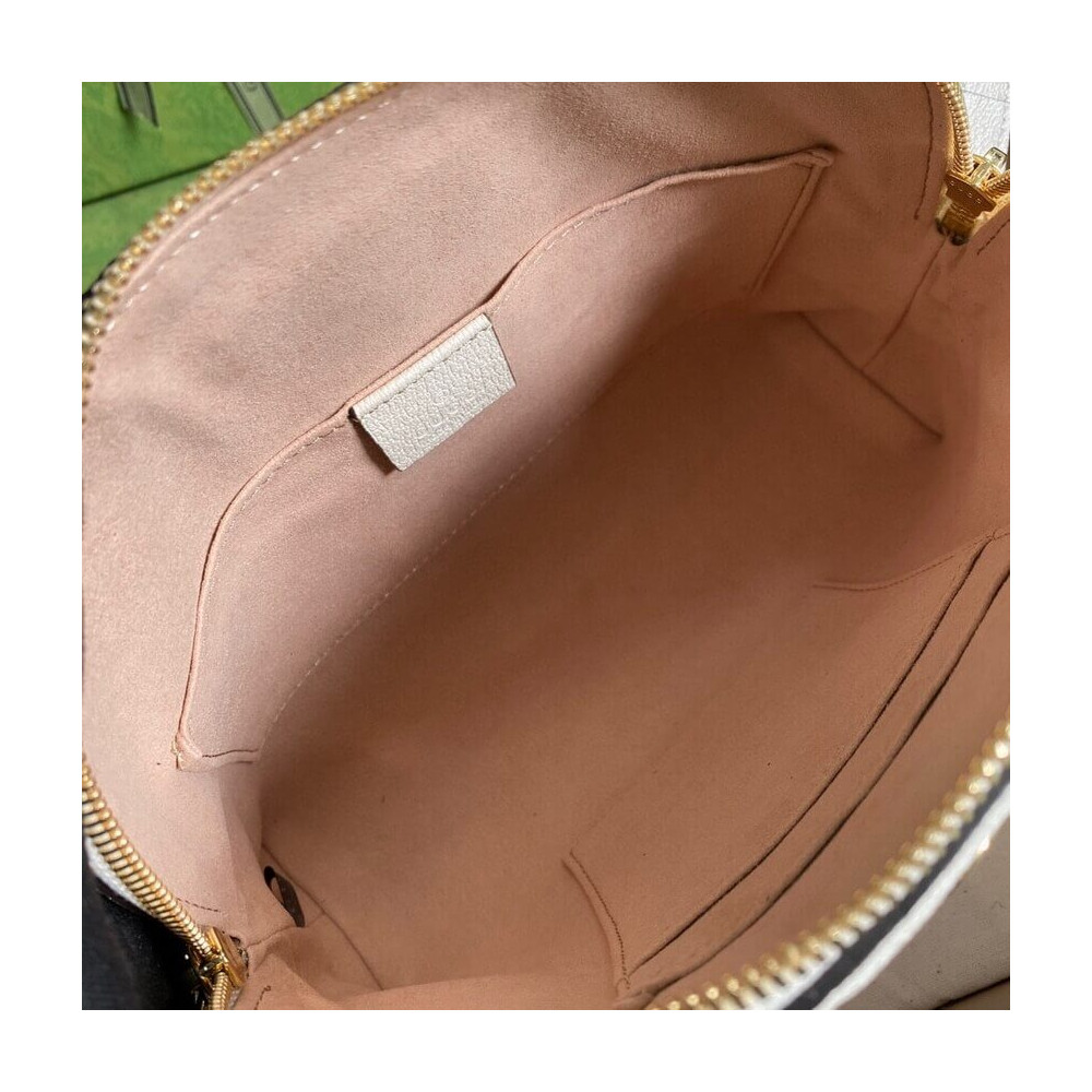 Gucci Ophidia GG Small Shoulder Bag in White