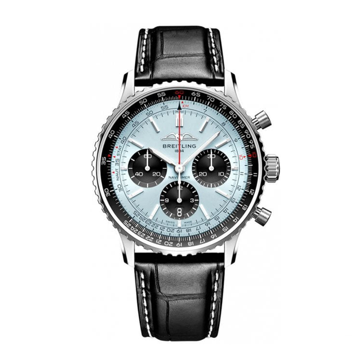 Breitling AB0138241C1A1 Navitimer B01 Blue Dial - Νew