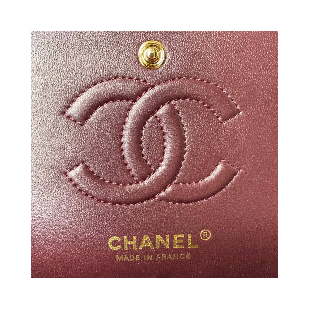 Chanel Lambskin Small Double Flap Bag 23cm