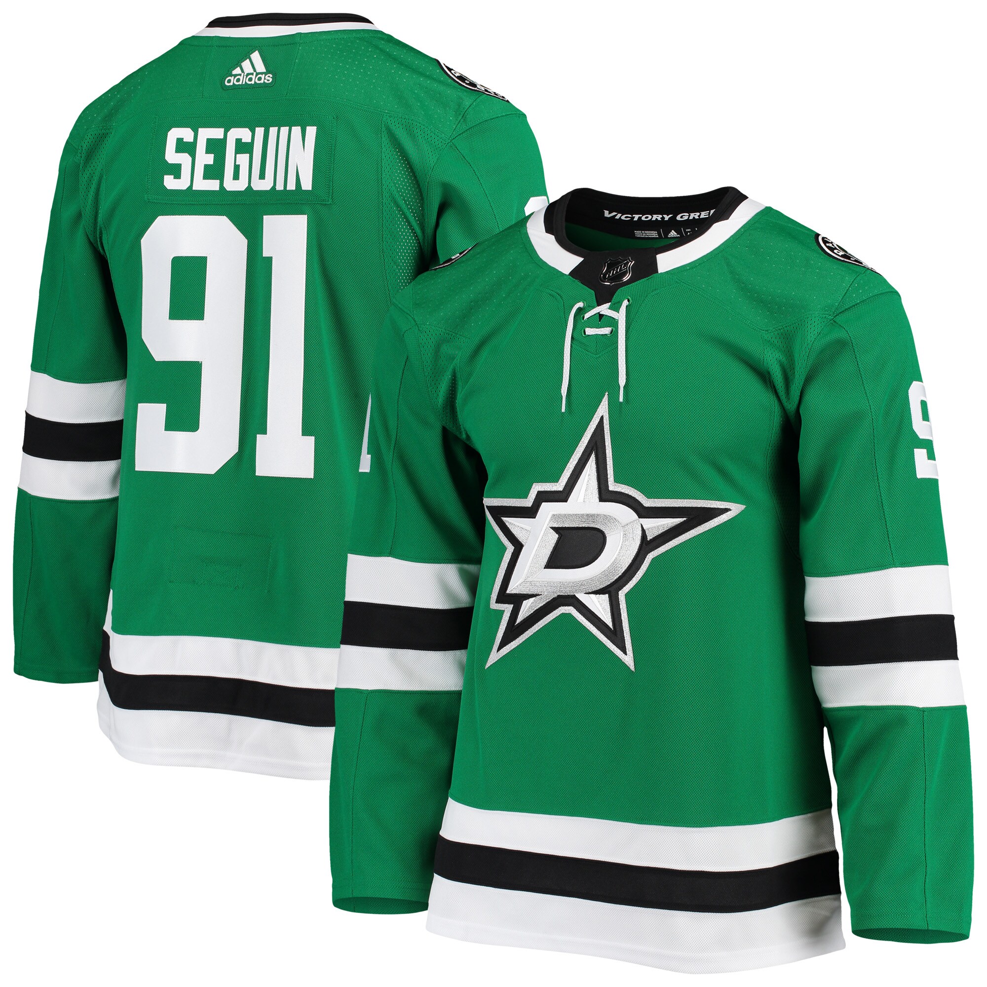 Tyler Seguin Dallas Stars adidas Home Primegreen Authentic Player Jersey – Kelly Green