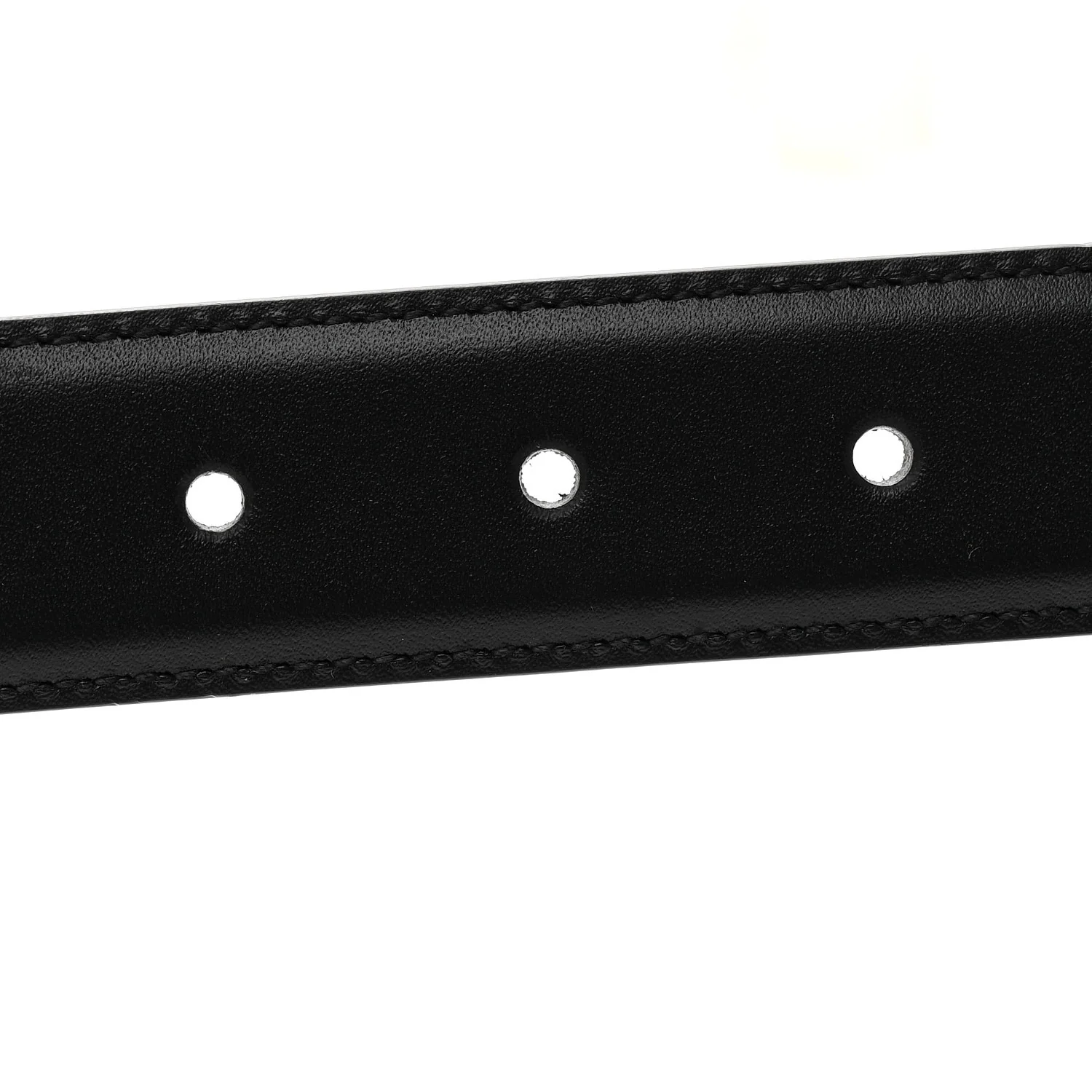Selleria Calfskin 30mm Belt 80 32 Black