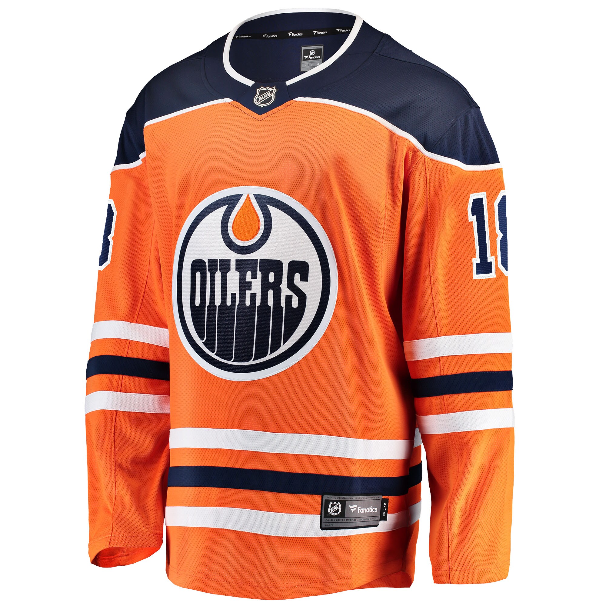 Zach Hyman Edmonton Oilers Fanatics Breakaway Player Jersey – Orange