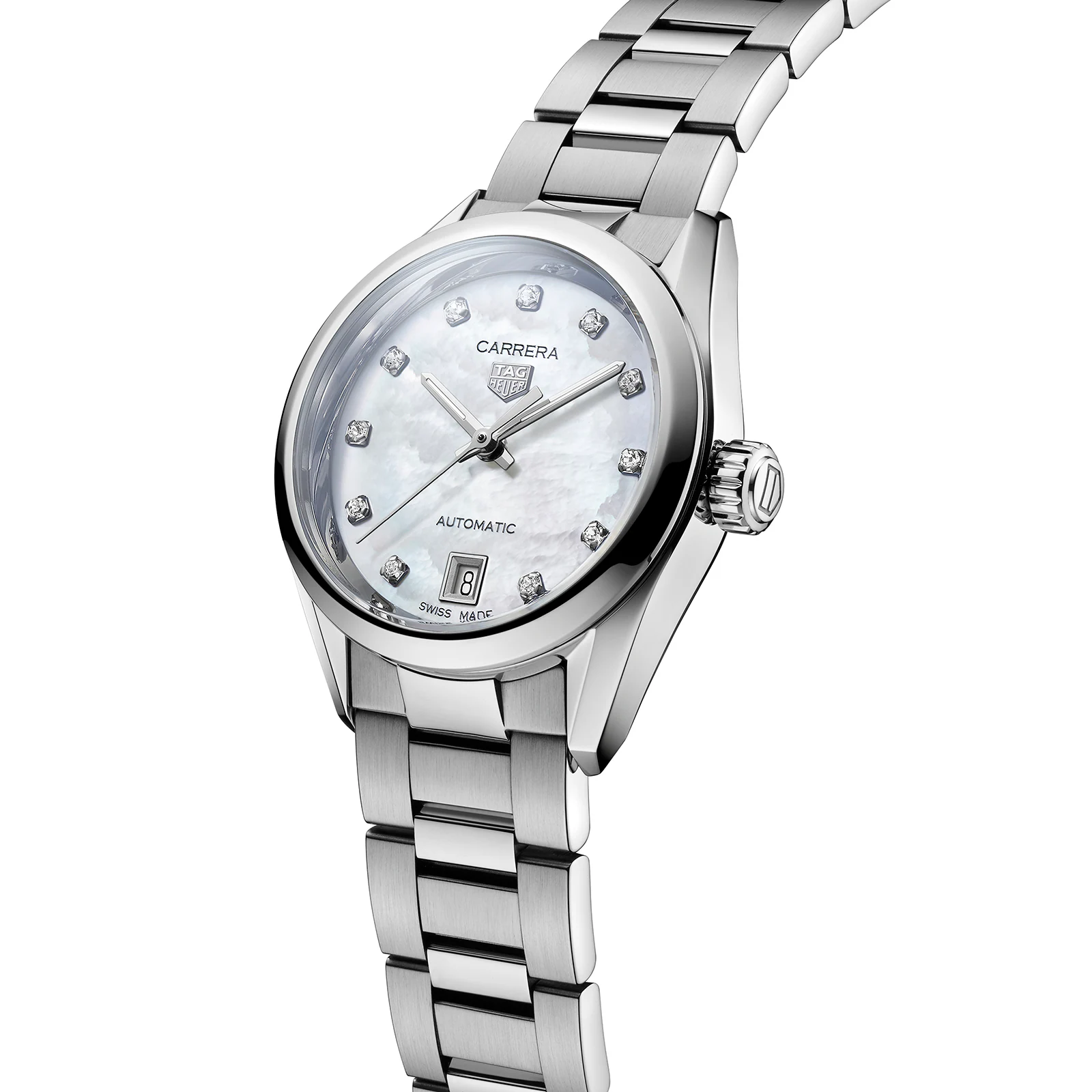 TAG Heuer Carrera Three-Hand 29mm Automatic Ladies Watch WBN2412.BA0621