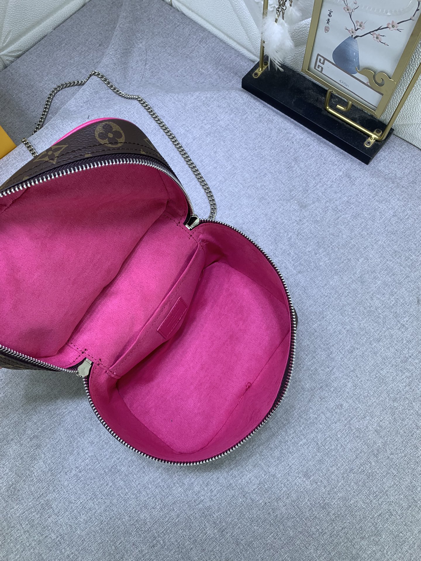 Louis Vuitton Nice Mini Monogram Canvas Pink 20Cm M46767