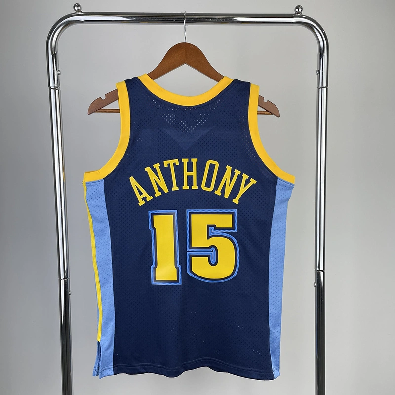 2006-67 NBA Denver Nuggets 15 ANTHONY Basketball jersey