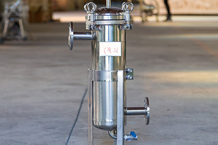 Single Bag Filter Housing