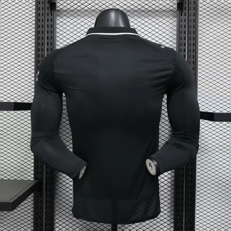 Player 2025-26 Manchester City Away long sleeves football jersey