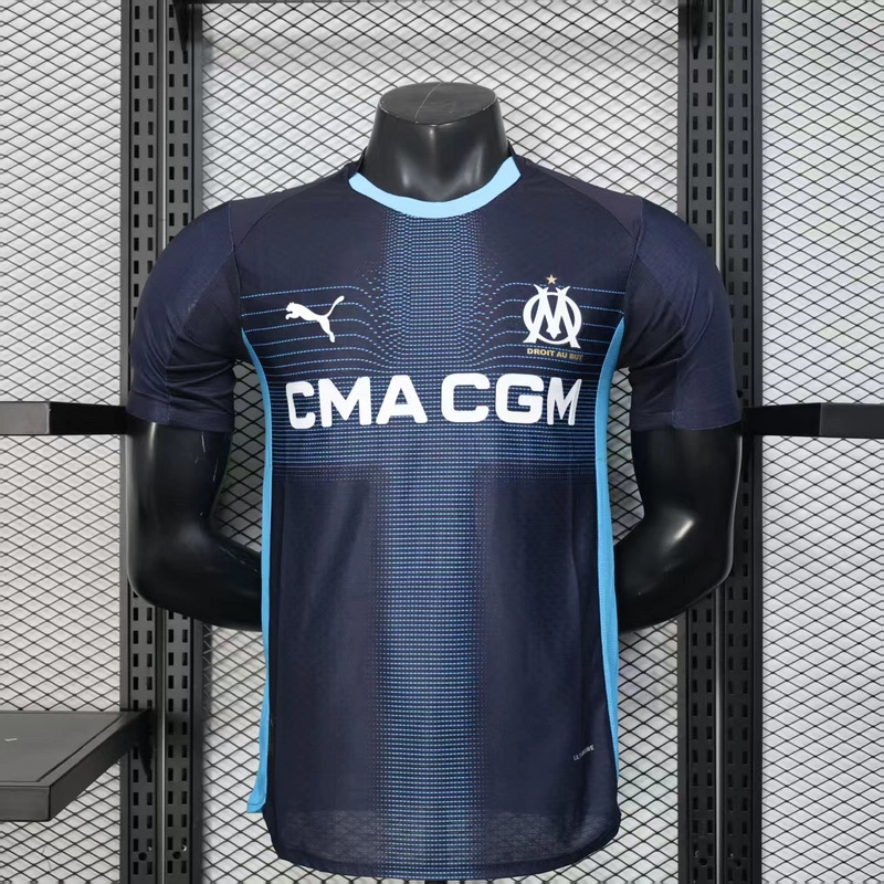 Player 2025-26 Marseille OM Away football jersey