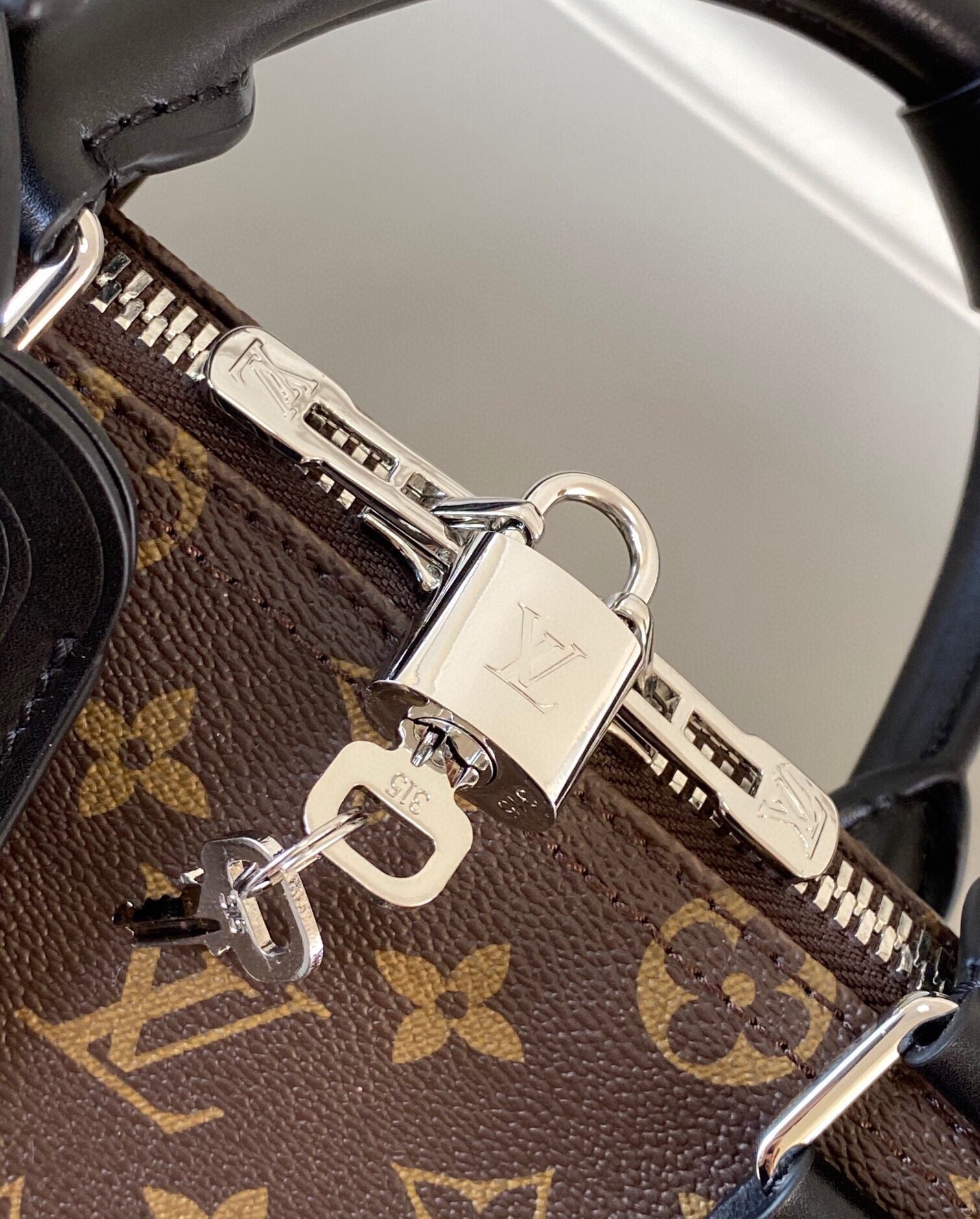 Louis Vuitton Keepall Bandouli Re 55 Monogram Macassar 55cm M56714