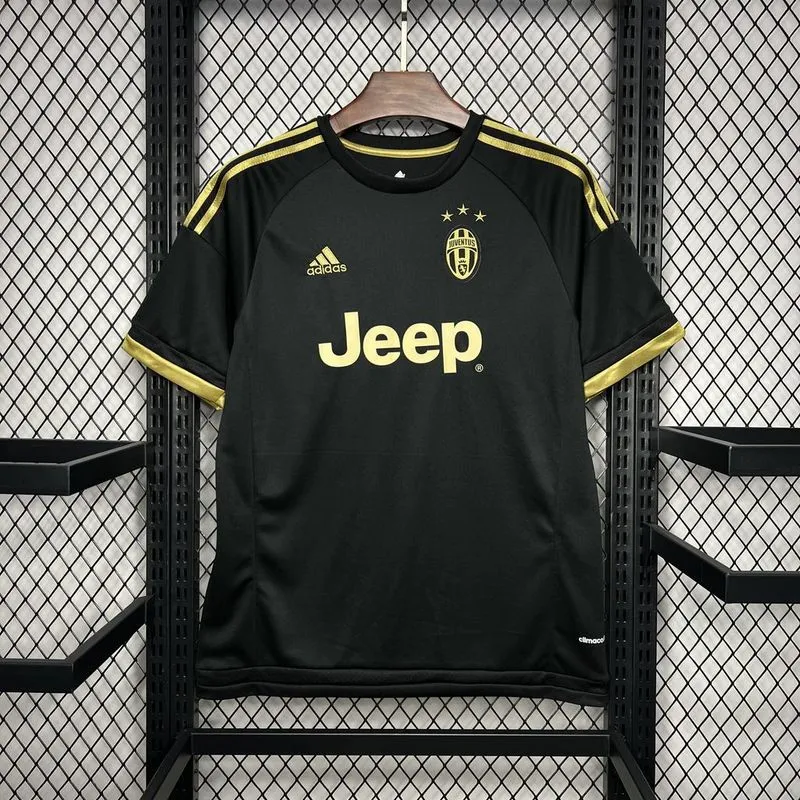 Retro 2015-16 juventus Thirds Away DYBALA POGBA MORATA Football jersey retro
