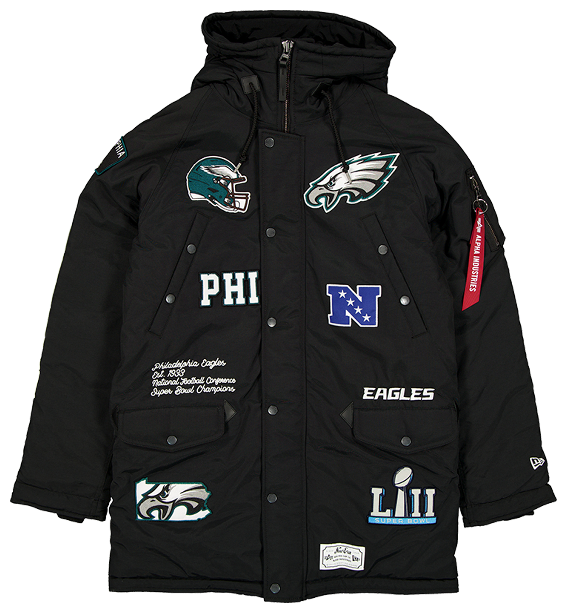 New Era Eagles Alpha Parka