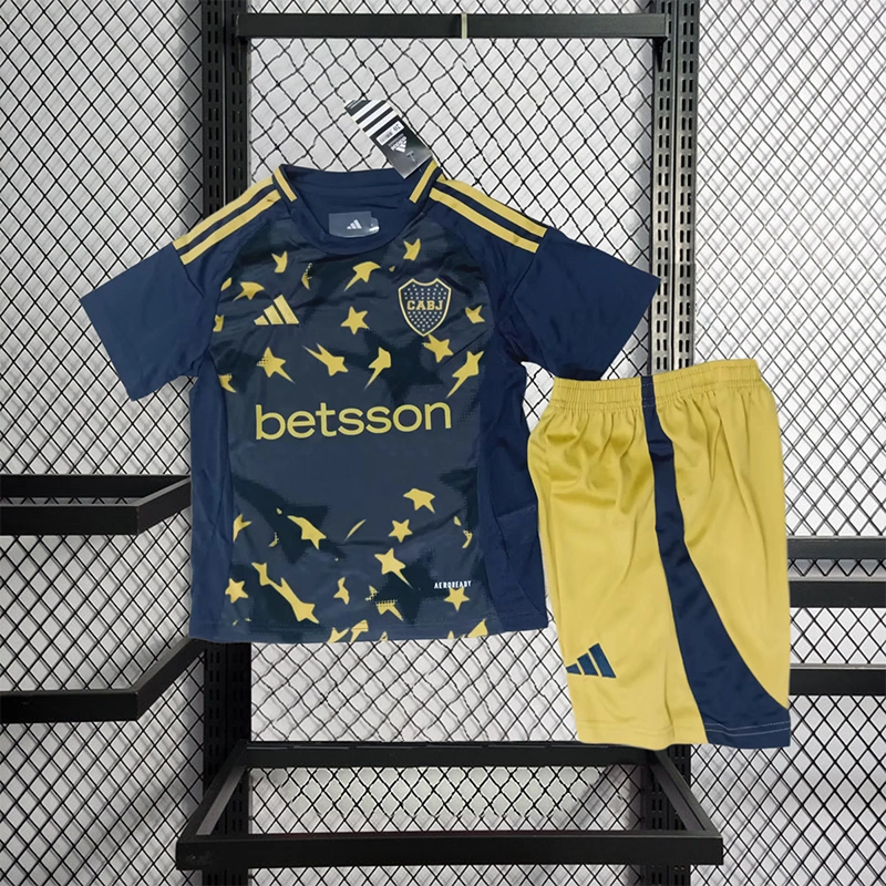 2025-26 Boca Juniors Third Away kids Football jersey