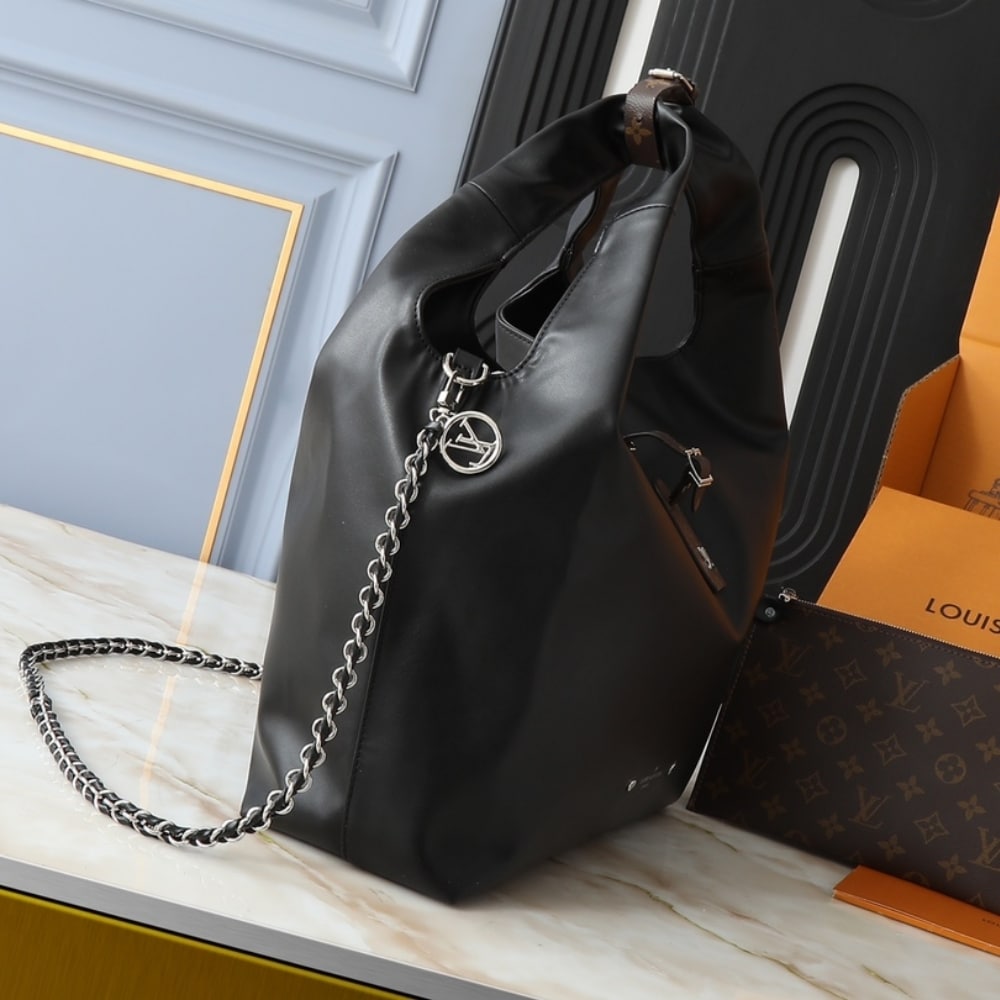 Louis Vuitton Atlantis Vibe MM Black 41Cm M11266