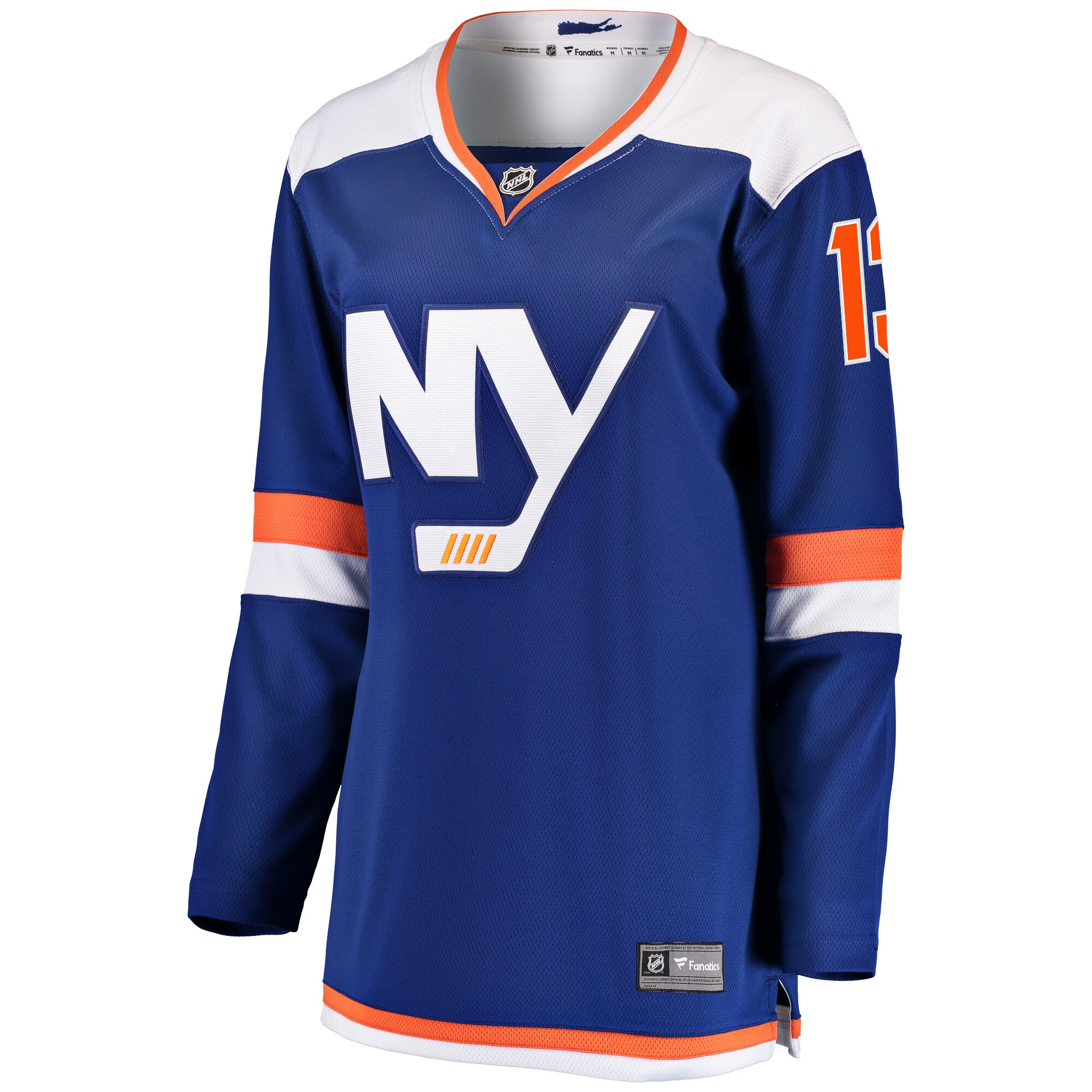 Mathew Barzal New York Islanders Fanatics Women’s Alternate Breakaway Jersey – Blue