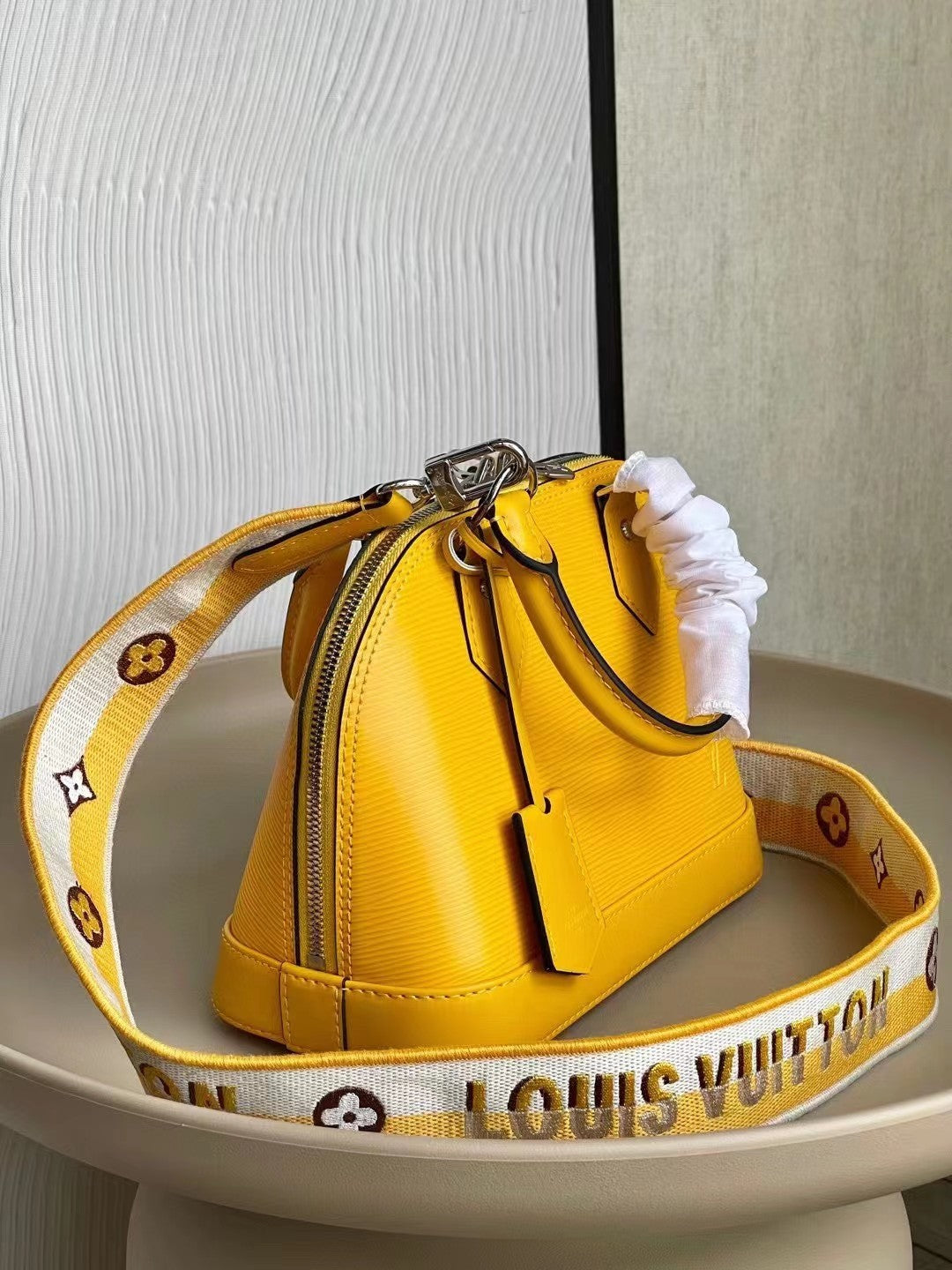 Louis Vuitton Alma Bb 23Cm Sunflower Yellow