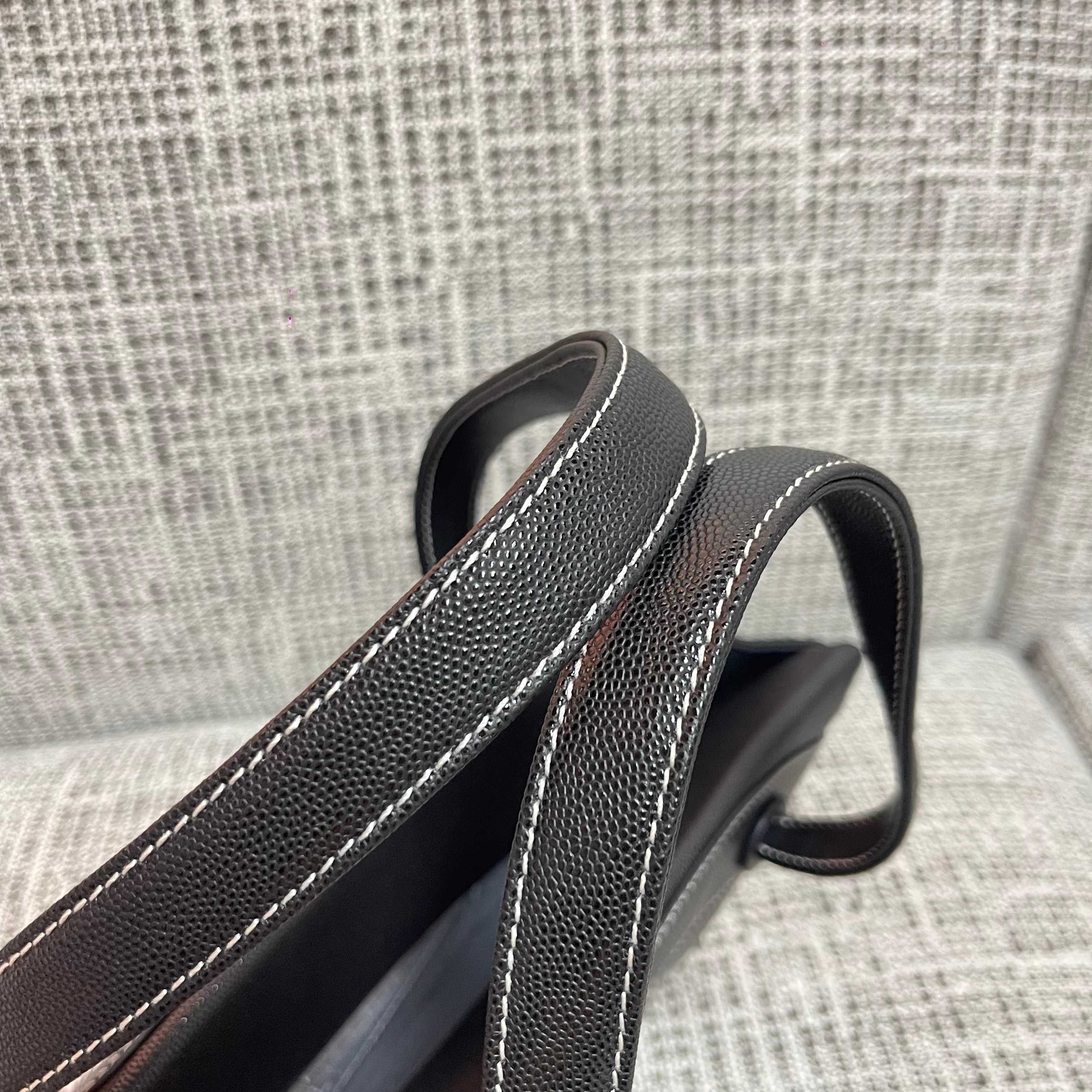 Vintage Large CC Stitch Tote Bag