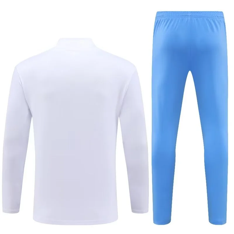 2023/2024 Argentina Half-La Training Wear White Jersey Set