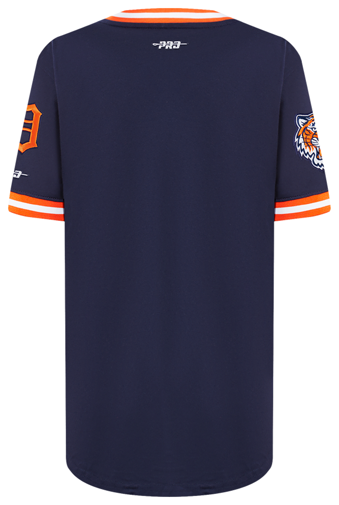 Pro Standard Detroit Tigers Classic Ss Striped Rib Tee