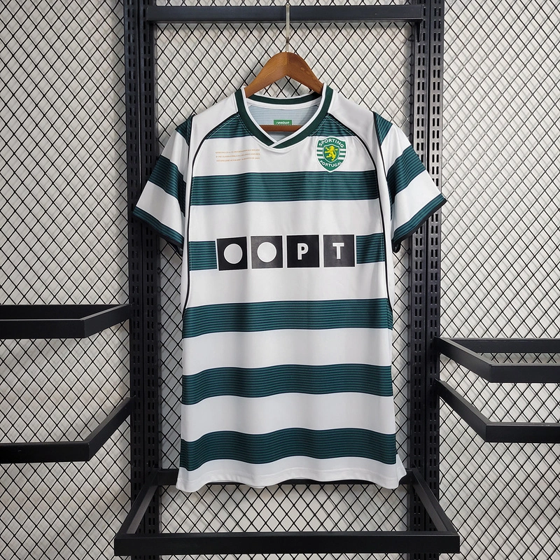 Retro 2001-03 Sporting Lisbon Home Football jersey retro