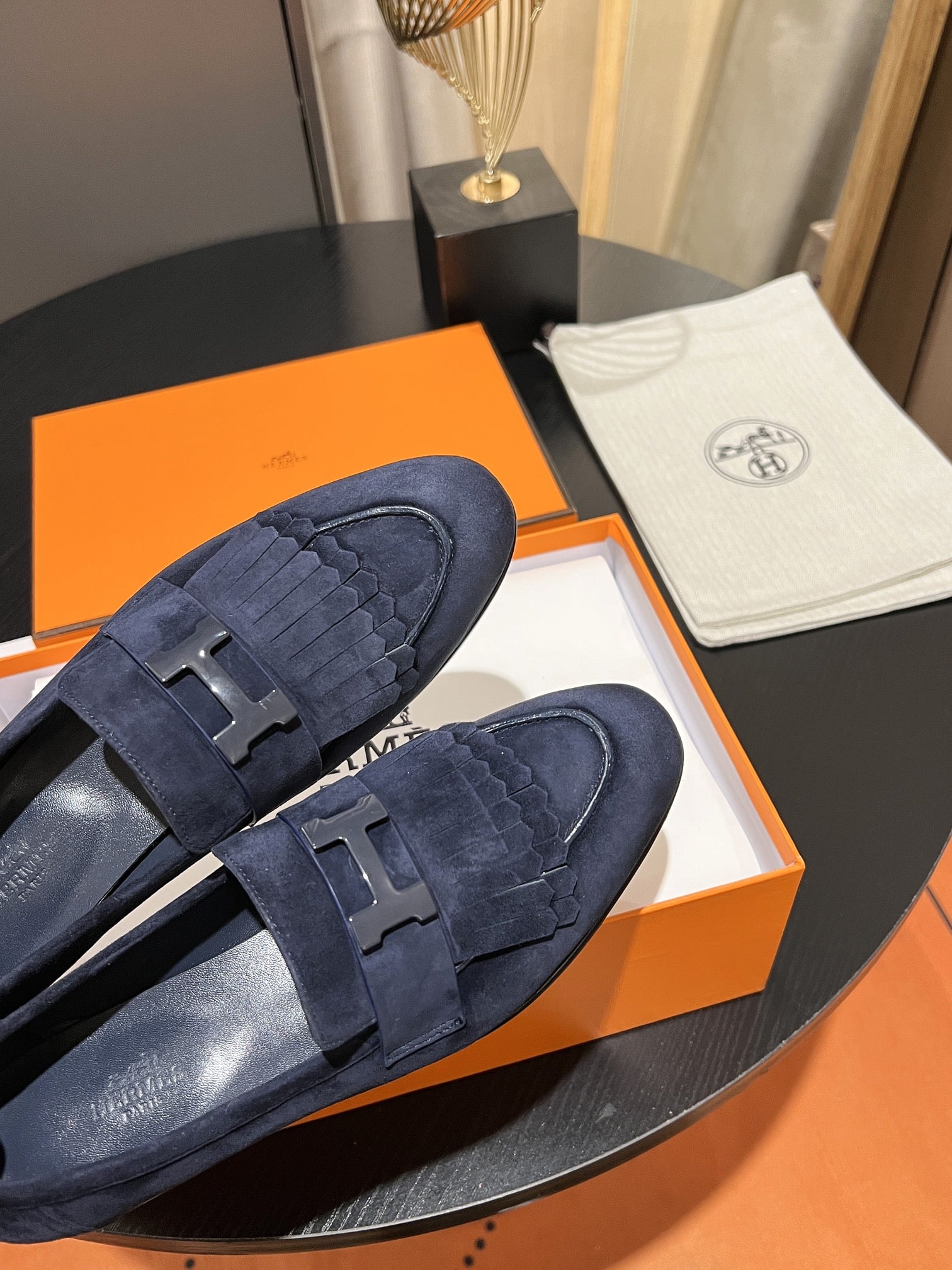 Hermes Royal Loafer Blue