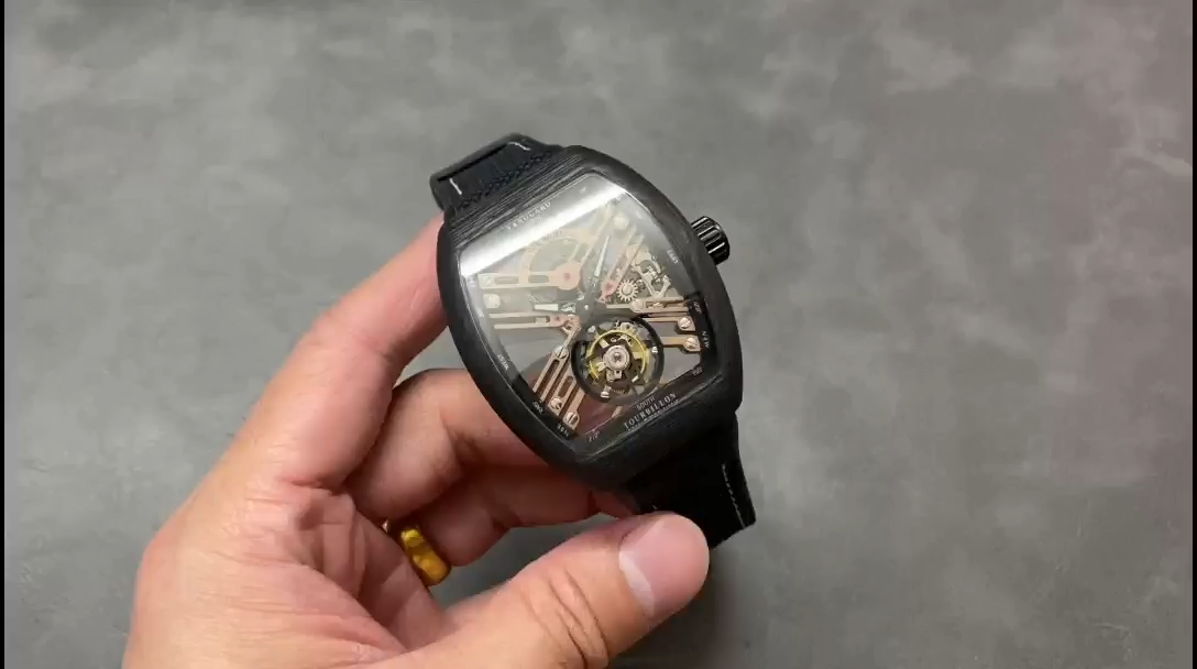 【Super Clone】Franck Muller Vanguard Seven Days V 45 S6 SQT NR BR (5N) TT SK BLK