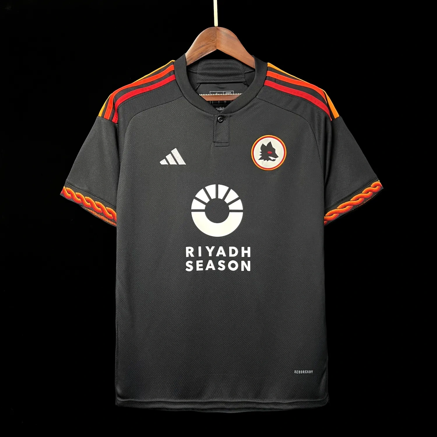 2023-24 AS Roma Third Fans Jersey Sponsored